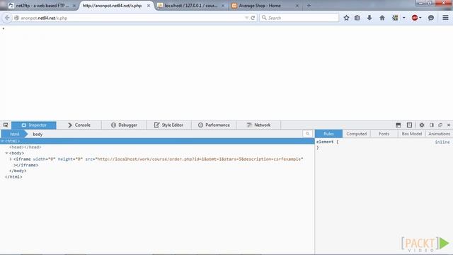 Kali Linux Web App Testing: What Is CSRF? | packtpub.com смотреть онлайн