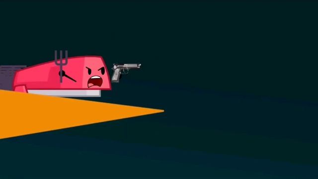 BFB: Two Objects and a Paper Plane | Short 2 смотреть онлайн