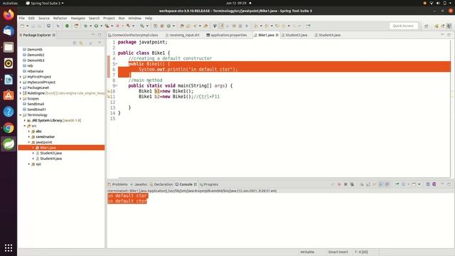 15.Default(Parameterless) Constructor In Java смотреть онлайн