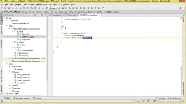 Android Native JSON Ep.09 : ListView Master Detail - Download,Parse,Show [Open Activity] смотреть онлайн
