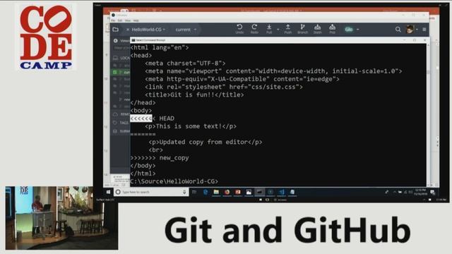2018.11.16 - Code Camp! Git, GitHub and DevOps смотреть онлайн