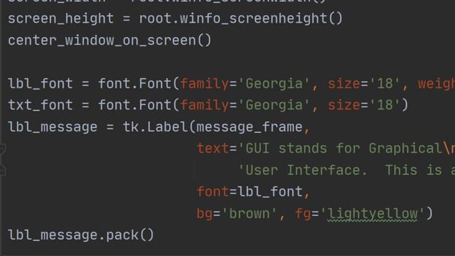 Python 036 - Adding frames and widgets смотреть онлайн