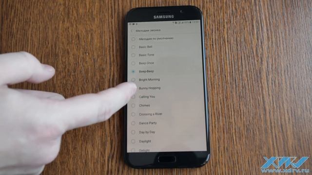 Как установить мелодию на контакт в Galaxy A7 (2017) (XDRV.RU) смотреть онлайн