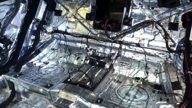 Mercedes Insulation W221\Шумоизоляция мерседес W221