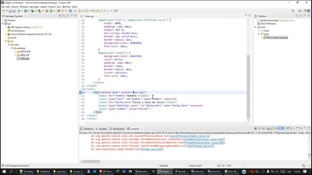 Web con ChatGPT en Java Eclipse смотреть онлайн