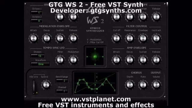 GTG WS 2 - Free VST synth - vstplanet.com смотреть онлайн