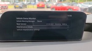 Mazda CX-30 and Mazda 3 how to reset the service intervals
