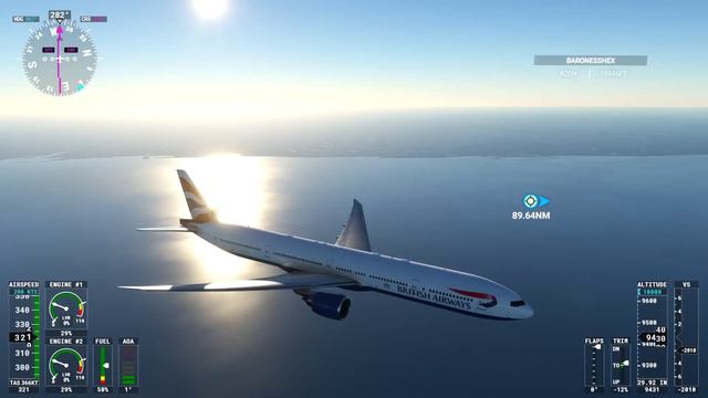 [MSFS] British Airways Boeing 777-300ER | Frankfurt - London смотреть онлайн