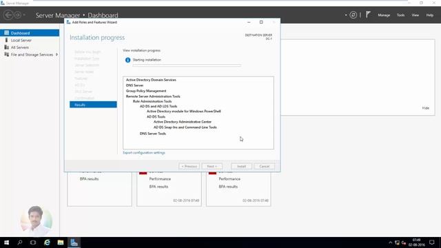 Server 2016 RTM Install & Config AD DS смотреть онлайн