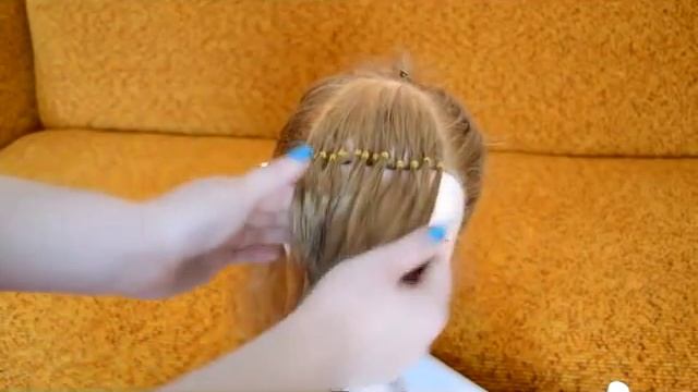 Детская прическа на выпускной (часть 1) смотреть онлайн