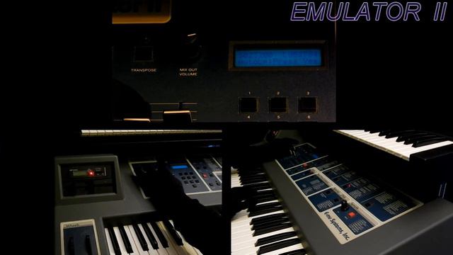 EMU EMULATOR II Sampling In Real Time...Back To The 80's  !