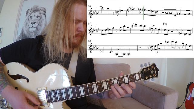 CARAVAN - Wes Montgomery Guitar Transcription
