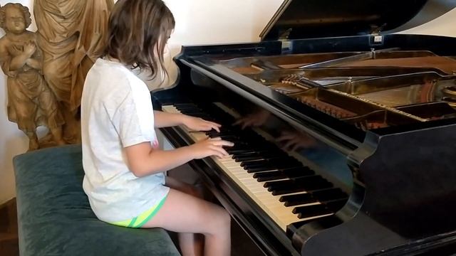 Les Sauvages (Rameau) Piano Version - Played in a French Chateau смотреть онлайн