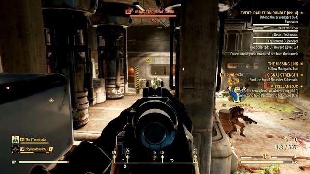 Fallout 76: Killing and exploring bugs смотреть онлайн