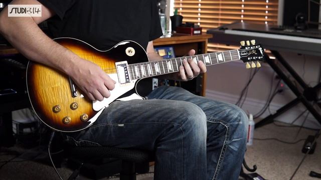 Gibson Les Paul Standard 50's Tobacco Burst смотреть онлайн