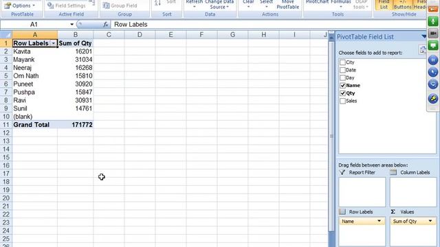 Advanced Excel Training Center Call 8802579388 Extranal Pivot Table смотреть онлайн