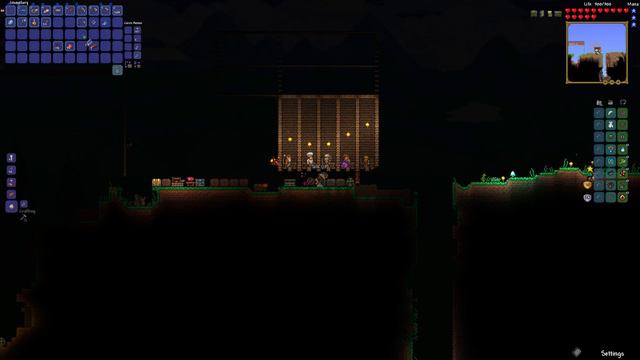 Terraria Bard EP #7 Brain Of Cuthulu And Goblin Army смотреть онлайн