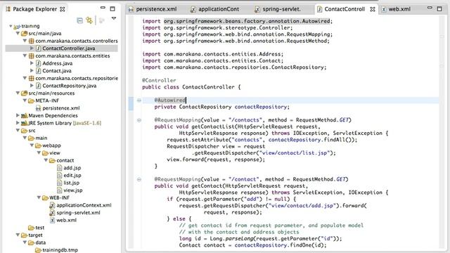 Java Web Development with Spring and Hibernate 9 смотреть онлайн