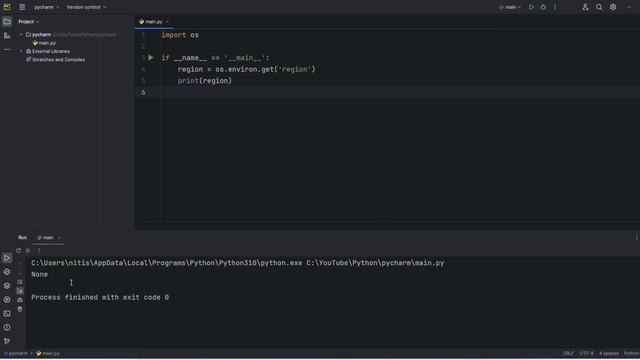environment variable setup in PyCharm смотреть онлайн