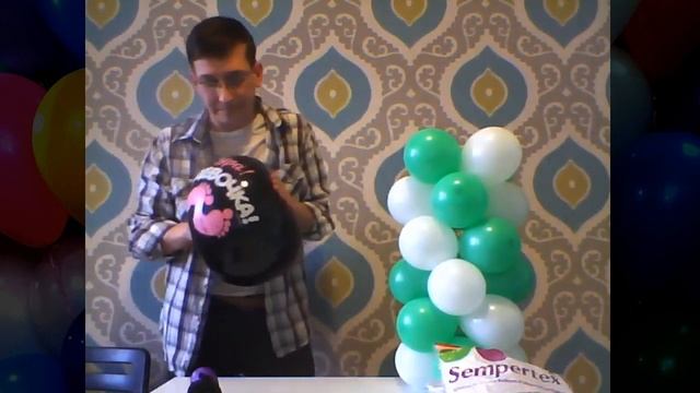 Стойка из шаров. Как сделать столбик из воздушных шариков смотреть онлайн