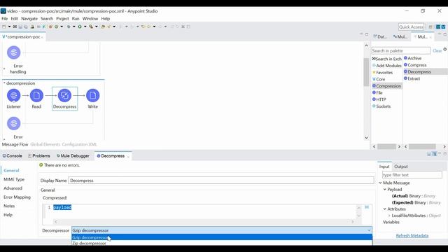 Compress/Decompress | Archive/Extract In Mule 4 With Detailed Demo смотреть онлайн