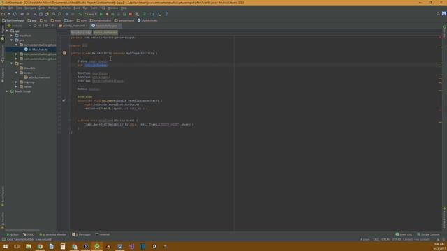 How to get user input in Android Studio смотреть онлайн