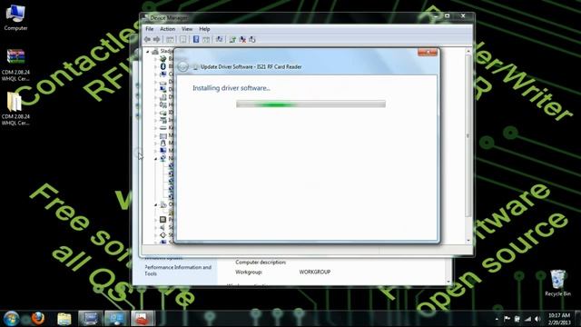 FTDI Drivers Installation for uFR Reader/Writer - Windows 7 32bit смотреть онлайн