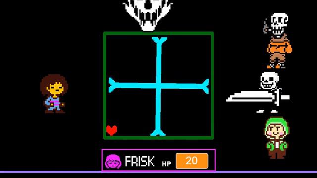 Delta time trio Hard mode Undertale Fangame (Scratch) смотреть онлайн