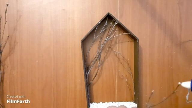 Показываю, что можно сделать из искусственного мха и веток. Красивый эко-декор для дома смотреть онлайн