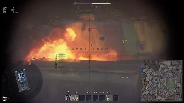 War Thunder Т44 !!! я просто перестал считать !!!))))) смотреть онлайн
