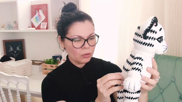 Zi ОБЗОР БЕЛЫЙ ТИГРЕНОК КРЮЧКОМ ❤ смотреть онлайн