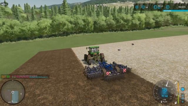 SPREADING LIME AND FEEDING ANIMALS on HILL VIEW FARM | Farming Simulator 22 смотреть онлайн