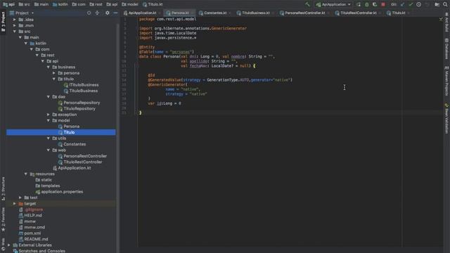 Backend - Desarrollando una RESTful Api con Spring + Kotlin смотреть онлайн