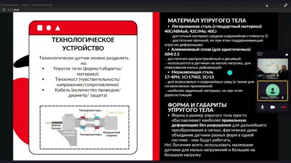 Курс технического обучения 2. Тензодатчики
