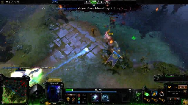 Dota 2 1v1 A-Z Hero Challenge - Abaddon смотреть онлайн