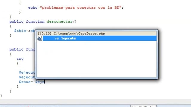 Programacion en Php y html (conexion con BD en wamp) смотреть онлайн