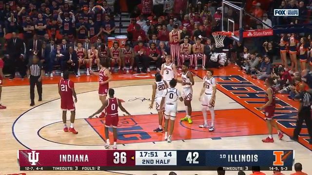 Illinois vs Indiana | 2024.1.27 | NCAAB Game смотреть онлайн