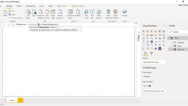 Year To Date (YTD) and Year To Growth (YTG) DAX in POWER BI (Calculate, Sum, DatesBetween & Today) смотреть онлайн