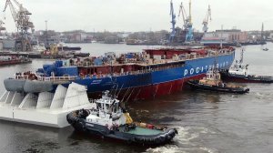 В Санкт-Петербурге спущен на воду самый мощный в мире атомный ледокол «Якутия»