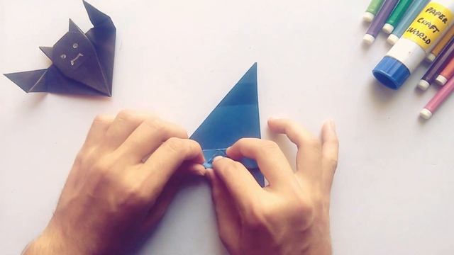 Paper Bat | How to make Paper Bat | Origami Paper Bat смотреть онлайн