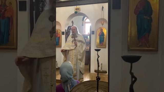 Проповедь о. Артемия в Каманах смотреть онлайн