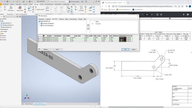 How to Suppress or Compute Features in an iPart | Design Drafting with S.Henderson смотреть онлайн