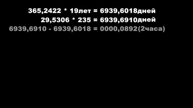 Астрология | Астрономия | Лженаука | Метонов цикл смотреть онлайн