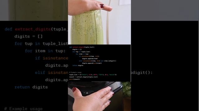 Python program to Extract digits from Tuple list #shortsvideo смотреть онлайн