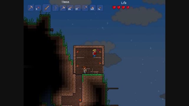 Terraria: Let's Play: Episode 2, Bow vs sword, you decide! смотреть онлайн