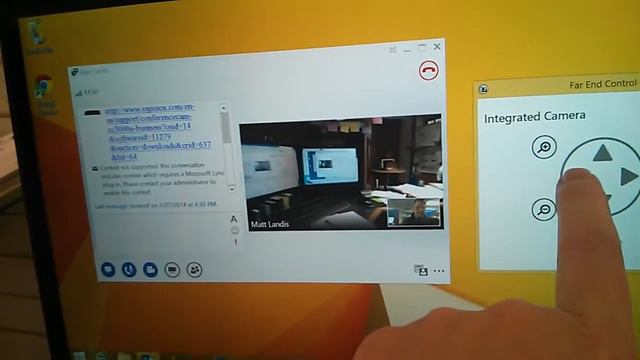 Logitech Far End Control Application for Microsoft Lync смотреть онлайн