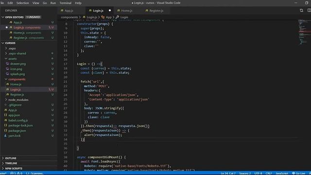 08 - React Native - User Login смотреть онлайн