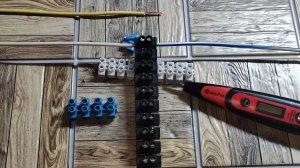 Как соединять провода через клеммную колодку