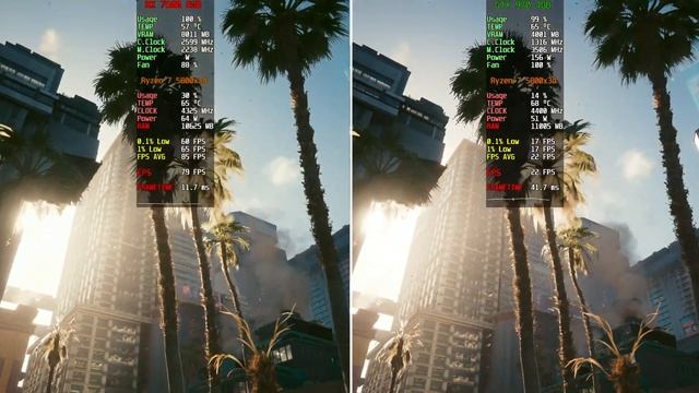 RX 7600 vs GTX 970 - 1080p смотреть онлайн