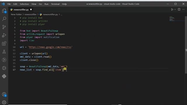 How To Make Desktop News Notification Using Python psutil and plyer libraries смотреть онлайн